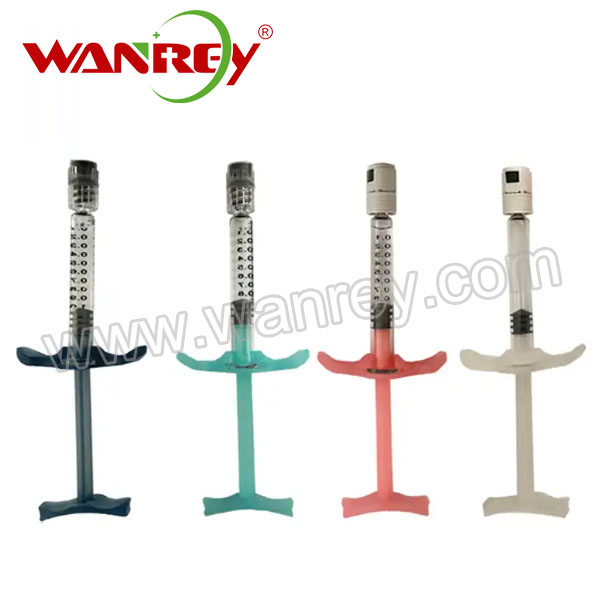 Cosmetic Glass Prefillable Syringe 1ml 3ml 5ml